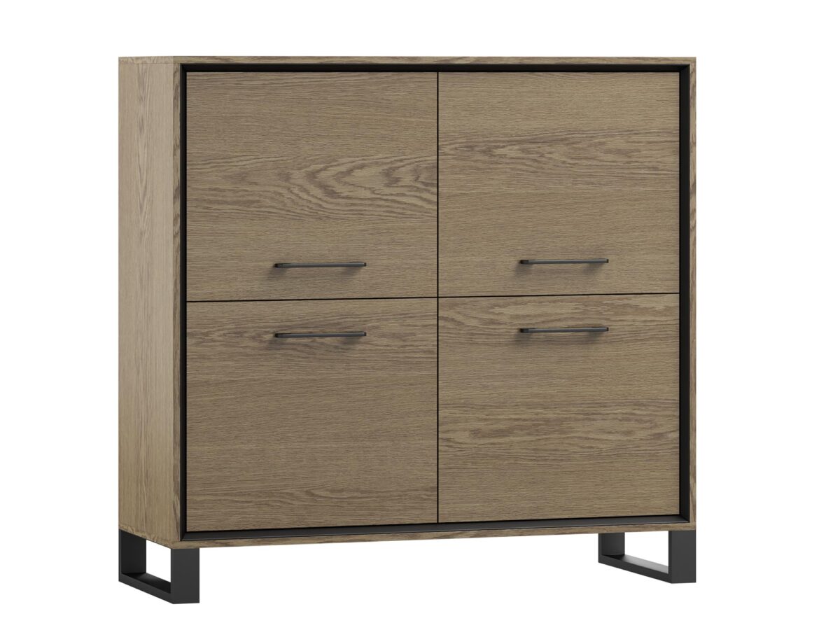 Nowoczesna Komoda 4 Drzwi Madox MX07
