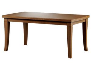 Miniaturka 4 - Klasyczny stół z drewnianym blatem i prostymi nogami do eleganckiej jadalni