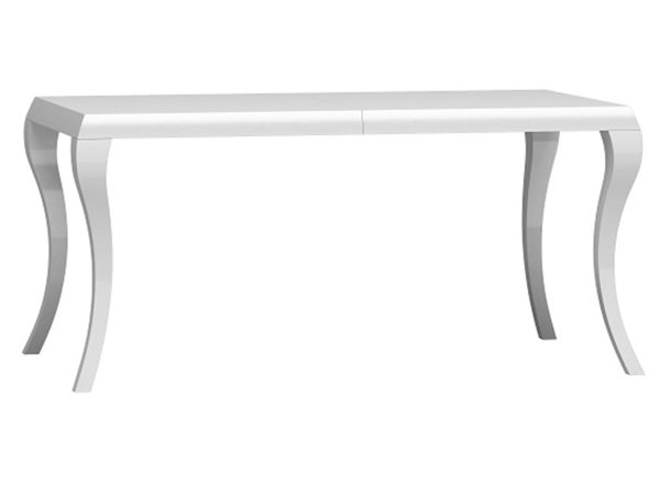 Drewniany stół z prostymi nogami do klasycznej jadalni