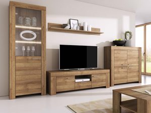 Miniaturka 2 - Meble dębowe w minimalistycznym salonie