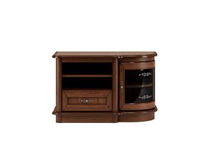 Miniaturka 5 - Komoda mała drewniana w kolorze orzecha