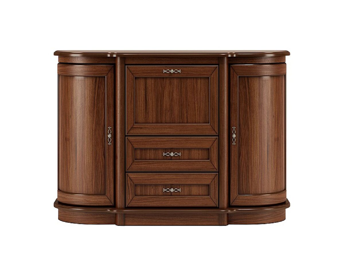 Brązowa Komoda Styl Wersal W04