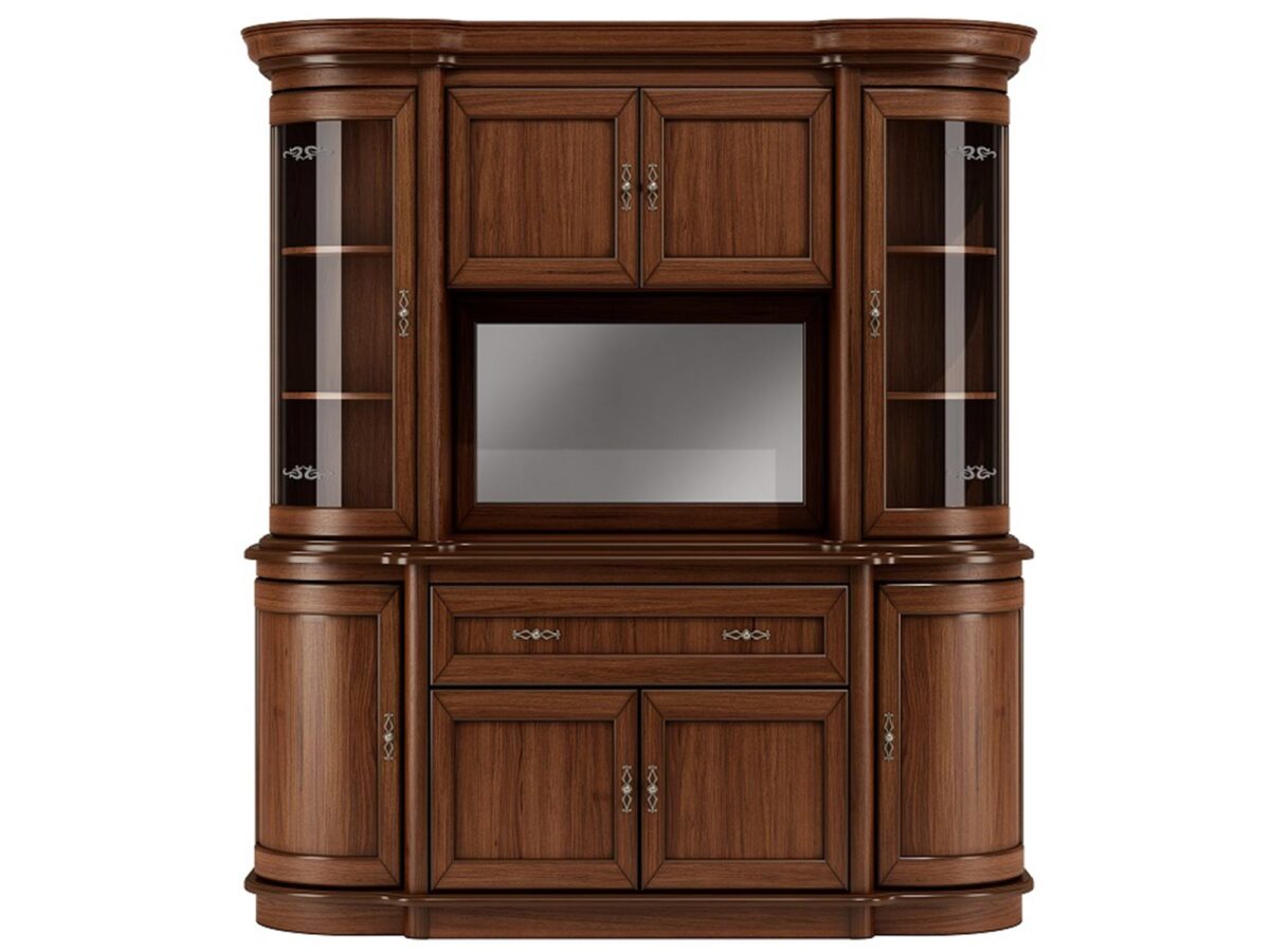 Witryna Brąz Połysk Wersal W27+W28