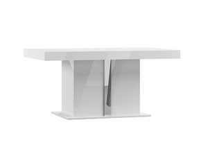 Miniaturka 1 - Klasyczny masywny stół w kolorze białym