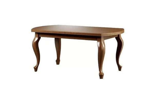 Klasyczny stół z rzeźbionymi nogami