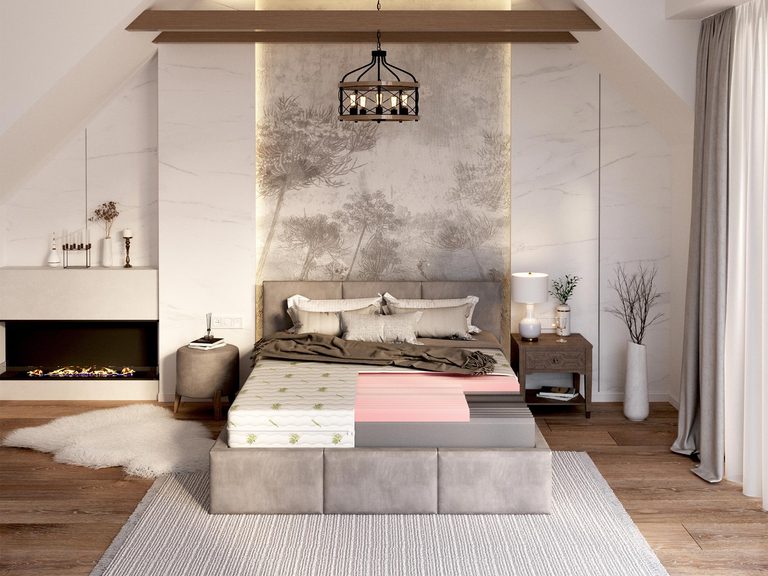 Sypialnia w trendzie boho