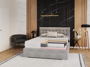 Miniaturka 2 - Przekrój materaca w nowoczesnej sypialni