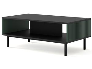 Miniaturka 9 - Czarna ława z pionowymi listwami, styl loftowy