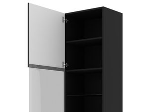 Miniaturka 12 - Czarna witryna z otwartymi drzwiami