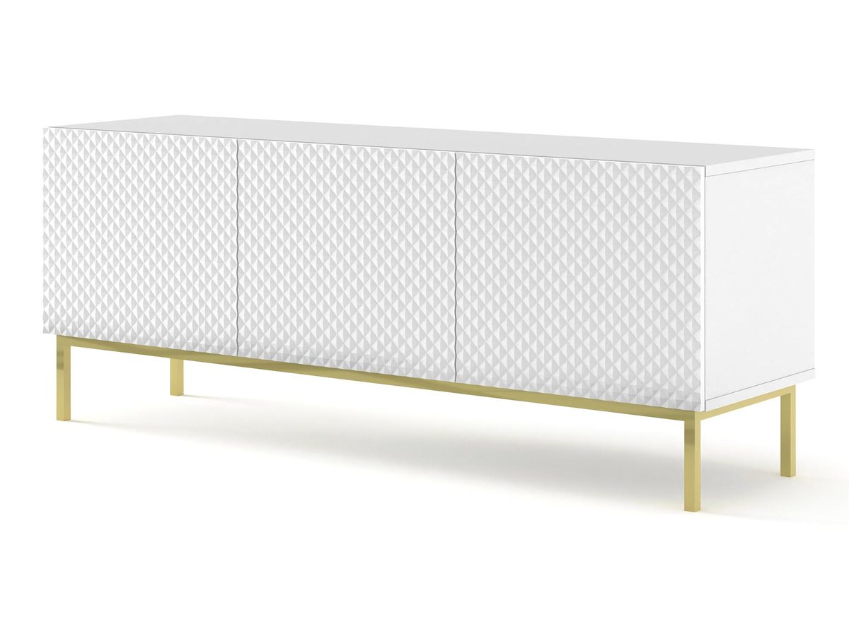 Trzydrzwiowa Szafka Pod TV 150 cm Navia