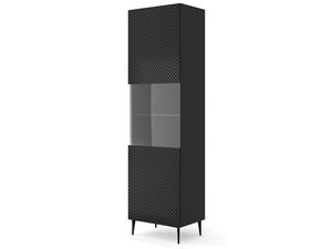 Miniaturka 5 - Czarna witryna z przeszkleniem, styl industrialny