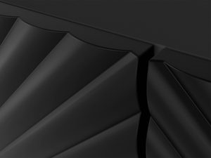 Miniaturka 19 - Detal czarnych pikowanych frontów, styl industrialny