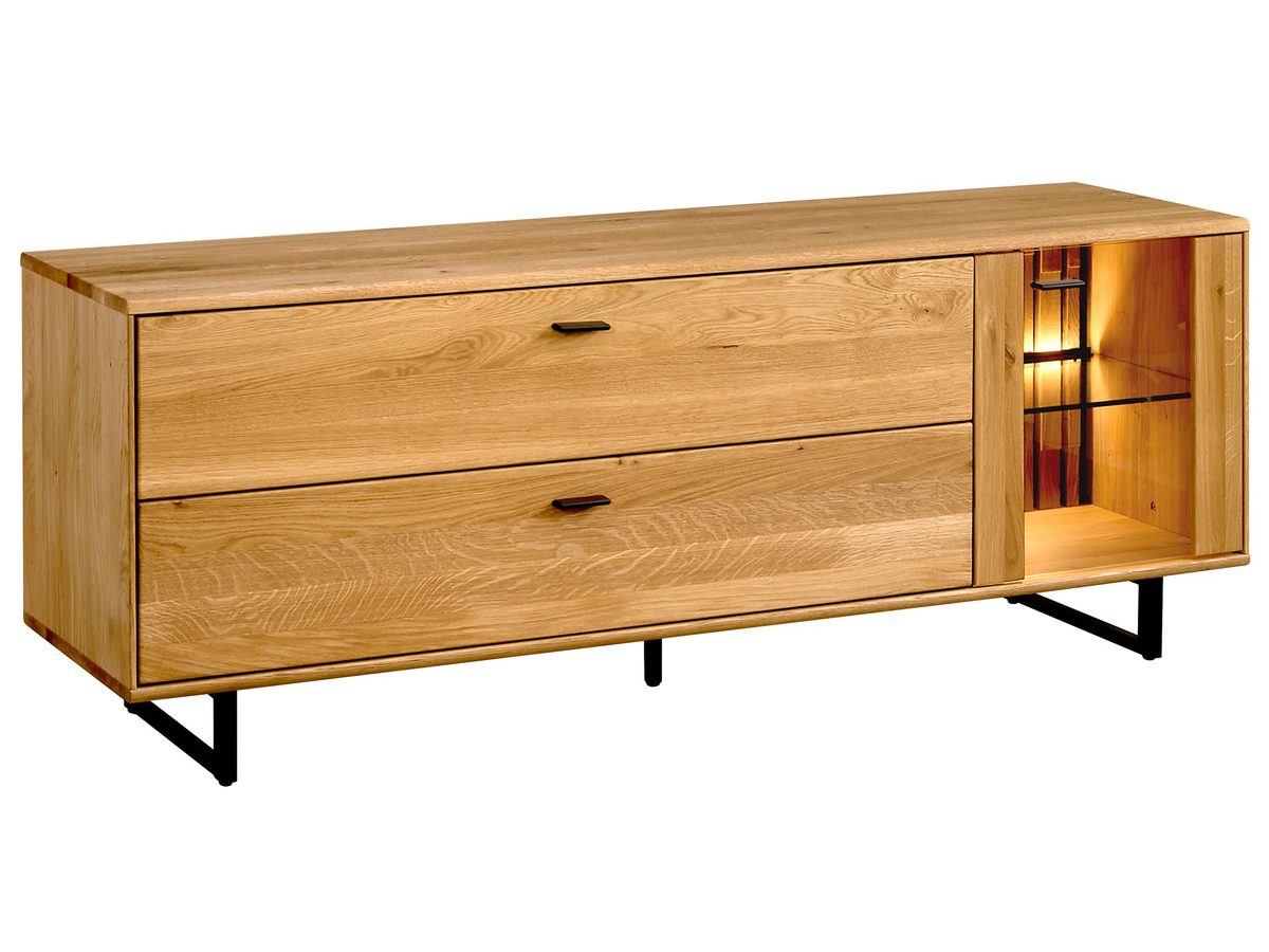 Elegancka Szafka Dębowa Pod Tv Sole