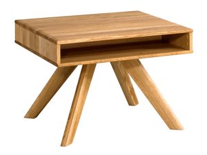 Miniaturka 5 - Stół kawowy z dębowym blatem, nowoczesne nogi, styl skandynawski