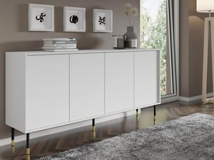 Miniaturka 10 - Biała komoda w aranżacji salonu