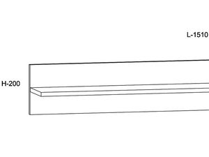 Miniaturka 3 - Wymiary techniczne półki