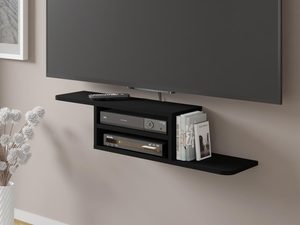 Miniaturka 8 - Czarna szafka RTV w salonie