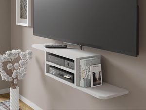 Miniaturka 12 - Biała RTV w stylu minimalistycznym