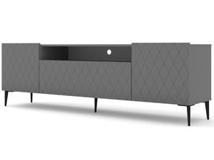 Miniaturka 10 - Nowoczesna szafka RTV z metalowymi nogami