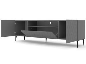 Miniaturka 11 - Szara komoda do salonu