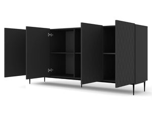 Miniaturka 2 - Stylowa czarna komoda