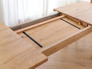 Miniaturka 11 - Prowadnica do rozkładania drewnianego stołu dębowego