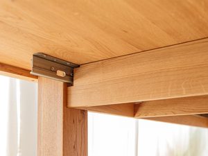 Miniaturka 15 - Mechanizm prowadnic do rozkładania stołu dębowego, nowoczesna technologia