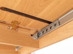 Miniaturka 17 - Mechanizm rozkładania drewnianego stołu, precyzyjne wykonanie