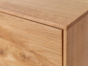 Miniaturka 6 - Zbliżenie na słoje drewna dębowego