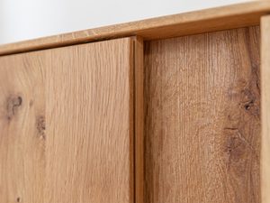 Miniaturka 7 - Front szafki RTV z litego drewna dębowego