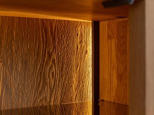 Miniaturka 10 - Tekstura litego dębu z wyrazistym usłojeniem