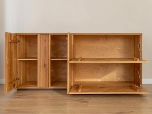 Miniaturka 2 - Komoda drewniana przedstawiająca jej wnetrze