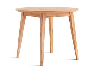 Miniaturka 6 - Stół dębowy w jasnym wnętrzu, naturalne drewno