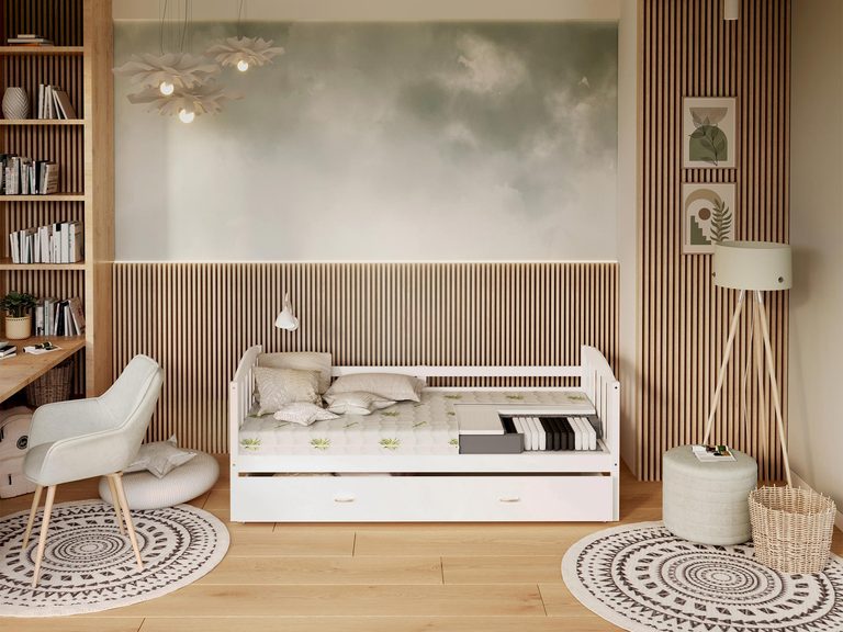 Sypialnia boho dla dziecka
