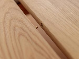 Miniaturka 16 - Drewniany stół dębowy z funkcją rozkładania, nowoczesny design