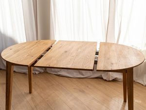 Miniaturka 3 - Nowoczesny stół dębowy, prosty design, idealny do jadalni