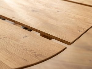 Miniaturka 4 - Drewniany stół dębowy z rozsuwanym blatem, naturalne drewno