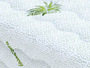 Miniaturka 2 - Materac z pokrowcem z włóknami bambusa i antyalergiczną powłoką kolor biały