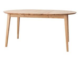 Miniaturka 6 - Okrągły stół dębowy w stylu skandynawskim, naturalne drewno