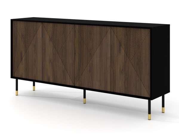 Komoda w stylu modern z eleganckimi frontami