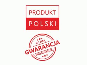 Miniaturka 2 - Produkt polski z gwarancją producenta kolor biały i czerwony