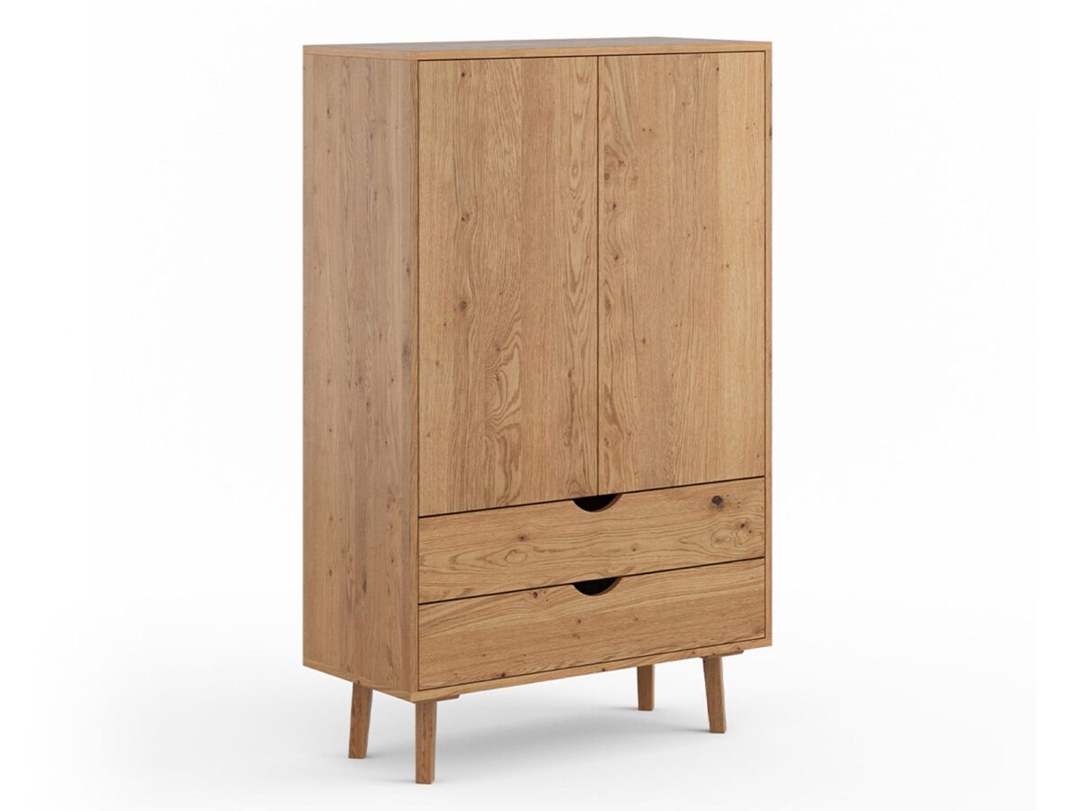 Dębowa Bieliźniarka z Szufladami Lina