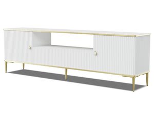 Miniaturka 5 - Dwudrzwiowa szafka RTV w stylu glamour