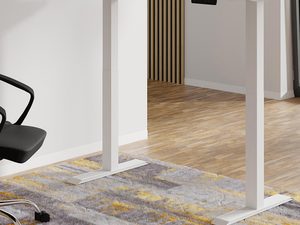 Miniaturka 7 - Nowoczesne biurko z drewnianym blatem do stylowego biura