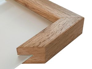 Miniaturka 2 - Detal elementu drewnianego w półce wiszącej