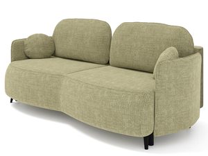 Miniaturka 8 - Zielona sofa modułowa z miękkimi poduszkami do przytulnego wnętrza