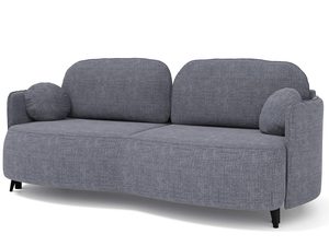Miniaturka 23 - Sofa modułowa w głębokiej szarości z miękkimi poduszkami