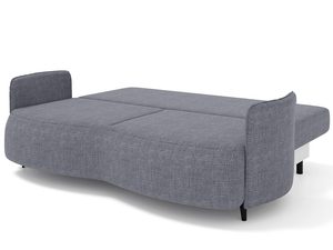 Miniaturka 2 - Tapicerowana sofa w jasnoszarym kolorze do eleganckiego salonu
