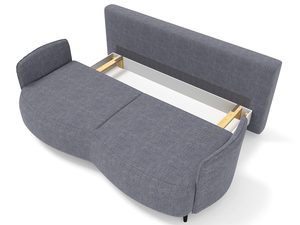 Miniaturka 3 - Rozsuwana kanapa w kolorze szarym