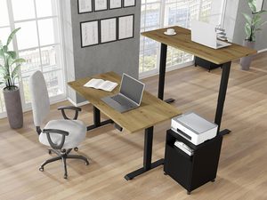 Miniaturka 20 - Nowoczesne biurko z regulacją wysokości do biura